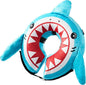 BENCMATE Inflatable Dog Cone Collar Alternative, Soft Dog Cone for Small Medium Large Dogs and Cats, Neck Recovery ECollar Donut Collar After Surgery (Large, Shark)