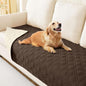 hyha Waterproof Dog Bed Blanket, Soft Pet Blankets, Waterproof Couch Cover for Dogs, Reversible Sofa Covers Washable for Furniture (30x70 Inch, Chocolate/Beige)