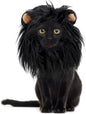Onmygogo Lion Mane Wig for Cats and Dogs, Funny Pet Cat Costumes for Halloween Christmas, Furry Pet Clothing Accessories