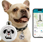 GPS Pet Tracker with Apple Find My Network, Android Compatibility, Real-Time Location Tracking, Water-Resistant (DINGWEIQI001)