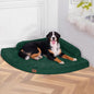 Large Orthopedic Dog Bed with Sides XXXL Dog Beds with Removable Washable Cover Non-Slip Waterproof Pet Bed for Extra Large Dogs - Dark Green XXXL