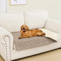 Smiry Waterproof Dog Bed Cover Blanket, Soft Reversible Pet Blanket, Washable Leakproof Cats Dogs Couch Cover for Sofa, Couch, Furniture (30x53 Inch, Taupe/Beige)