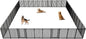 New Thickened Version Dog Playpen, 40 Inch Dog Fences for The Yard, Portable Outdoor Dog Playpen for Large/Medium/Small Dogs, Foldable Metal Dog playpen, with Doors (40 Panels, 40 Inch)
