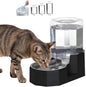 Sfozstra Large Dog Water Dispenser: 5L Automatic Gravity Water Feeder - Dishwasher-Safe Stainless Steel Bowl - Easy Clean - No Power Needed - for Cats & Small Dogs - Kitchen Corner/Crate Area