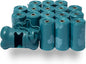 Best Pet Supplies Dog Poop Bags (240 Bags) for Waste Refuse Cleanup, Doggy Roll Replacements for Outdoor Puppy Walking and Travel, Leak Proof and Tear Resistant, Thick Plastic - Turquoise