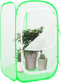 Mesh Plant Tent Enclosure, Pop-Up Cage Plant Cover, Outdoor Garden Protection Guard for Pests, Bird, Pest (16 x 16 x 24 Inches)