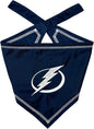 Pets First NHL Tampa Bay Lightning TIE Bandana, Size Large/X-Large. Dog Bandana Scarf Bib for Pet Cat Dog. The Ultimate Game-Day, Party Bandana