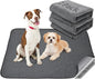 Dog Pee Pad Washable-Extra Large Instant Absorb Training Pads Non-Slip Pet Playpen Mat Waterproof Reusable Floor Mat for Puppy/Senior Dog Whelping Incontinence Housebreaking (31"x36"-(2PACK))