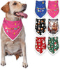 Birthday Dog Bandanas Girl,Pink Reflective Dogs Scarfs for Birthday Party Decorations Supplies for Dogs Pet Accessories,Cat Dogs Triangle Pet Scarves for Large Dogs Outfit,L