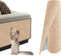 1Pack Total 39.3"x15.8" Cat Scratch Mat for Cat Couch Furniture and Wall Protector | Trimmable Self-Adhesive Carpet Climb Cat Scratcher for Covering Cat Tower and Replacement Pads (Khaki)