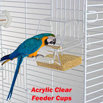 38-Inch Double Roof Top Large Flight Bird House Cage with Toys & Climbing Ladder for Cockatiels Parakeets Aviary Budgie Finch Lovebird Canary Pet Bird Travel Cage Side Nest Box Doors