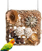 Bird Foraging Toys Natural Bird Toys Conure Toys Parrot Shredding Hanging Toys for Small Birds Parakeet Cockatiel Conure Lovebird Budgie