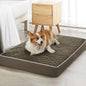 WNPETHOME Orthopedic XL Dog Bed for Crate, Waterproof Extra Large Dogs Bed with Removable Washable Cover, Multi-Needle Quilting Dogs Crate Bed