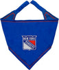 Pets First NHL New York Rangers TIE Bandana, Size Large/X-Large. Dog Bandana Scarf Bib for Pet Cat Dog. The Ultimate Game-Day, Party Bandana