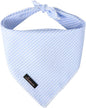 ARING PET Summer Dog Bandana-Cute Blue Dog Bandanas, Comfortable Pet Scarf Dogs Triangle Bibs for Small to Large Boy Girl Dogs and Cats