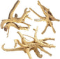 Jorewood Natural Large Spiderwood Driftwood for Aquarium Decor Rptile Fish Tank Decoration Assort Branch 7-11'' 3 Pcs