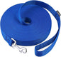 AMAGOOD Dog Leashes Heavy Duty 15ft 20ft 30ft 50ft 100ft Long Leashes-for Training,Tie Out(100Feet x 1Inch,Blue)