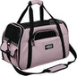 EliteField Soft Sided Pet Carrier (3 Year Warranty, Airline Approved), Multiple Sizes and Colors Available (Medium: 17" L x 9" W x 12" H, Pink)