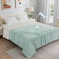 LOOBANI Waterproof Blanket for Bed: Reversible Soft Flannel King Size Bed Blanket 85" x 108", Waterproof Dog Blankets for Large Dogs, Spill-Proof Cover for Furniture Protection, Movie Time, Green