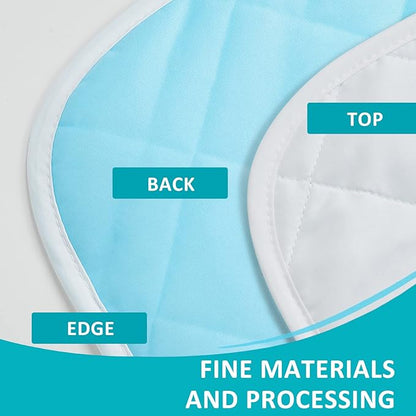 KANECH Washable Underpads 30"x34" (4 Pack), Waterproof Heavy Absorbency Reusable Incontinence Bed Pads for Adults, Elderly, Kids & Pets - Bedwetting Mattress Protector