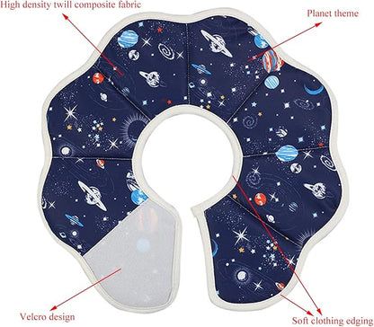 Soft Cat Cone, Adjustable Recovery Collar After Surgery to Prevent Licking Wound, Protective Cat Neck Cone, Comfortable Pet Elizabethan Collar for Cats Kittens and Puppies (L)
