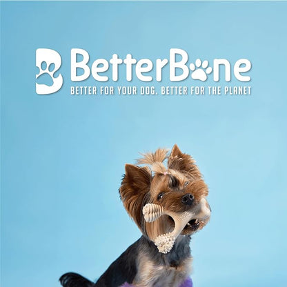 BetterBone - Soft Density - Ideal for Light to Moderate Chewers - All-Natural, Nylon-Free Dog Chew Toys - Non-Toxic, Promotes Dental Health, Splinter-Resistant, Sustainably Made