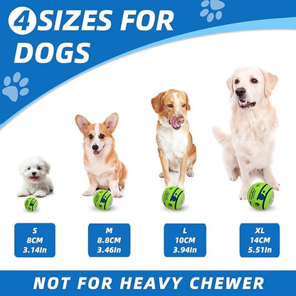 Interactive Puzzle Dog Treat Ball, Treat Dispensing Enrichment Dog Toys Ball, XL, 5.51 in (14 cm)