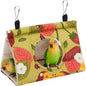 Rypet Winter Warm Bird Nest House - Hanging Hammock Velvet Shed Hut Cage Plush Fluffy Birds Hideaway Sleeping Bed Fuzzy for Parrot Parakeet Cockatiels Budgies Lovebird Medium (Mustard Yellow)