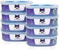 Cat Litter Refills Bags 8 Pack Enhanced Odor Control Litter Refills Compatible with Genie Cat Standard, Plus and XL Pails