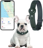 2-in-1 GPS Tracker for Dogs: Smart Collar with Real-Time Location, No Monthly Fee, Unlimited Range (iOS Only) GPS Tracker Dog Collar- Ideal for Small, Medium Large Dogs(Tracker Included)(Green)