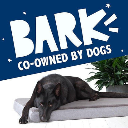 Barkbox Orthopedic Dog Bed with Memory Foam, Premium Comfort for Dogs and Puppies, Dog Bed for Joint Relief and Restful Sleep, Durable and Easy to Clean - Grey, Small