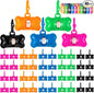40 Pack Bone Shaped Poop Bag Dispenser Pet Waste Disposal Bag Dispenser (Random Color)
