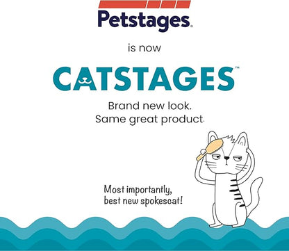 Catstages Fresh Breath Mint Stick Dental Cat Chew Toy with Catmint,Teeth Cleaning & Fresh Breath,Solo or Interactive Play,Green,(Pack of 2)