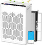 DAYETTE Air Purifiers for Home Large Room Up to 2400 Ft² with Fragrance, Smart WiFi Alexa Control,Auto Mode, HEPA 14 Air Purifier with Washable Prefilter for Bedroom, Dorm Room, Pets, Office