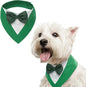 FUAMEY Dog Tuxedo St.Patrick's for Small Dogs,Dog Formal Suit Dogs Attire Pet Bow Tie Puppy Party Costumes Cat Tux Outfits Pets Bandana Cosplay Adjustable Bowties St.Patrick's Day Green S