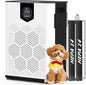 DAYETTE Air Purifiers for Home Large Room Up to 3000 Ft² with HEPA 14 Filter, Pet Air Purifier with Washable Prefilter for Bedroom with Fragrance, Air Cleaner for Smoke Dust Pets Hair Odor, White