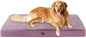 EHEYCIGA Orthopedic XL Dog Beds for Extra Large Dogs with Removable Washable Cover, Fog Purple, 44x32