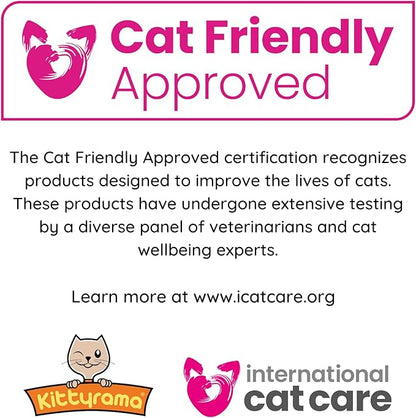 Kittyrama Bermuda Cat Collar with Bell - Breakaway Quick Release, Lightweight, Soft & Comfy
