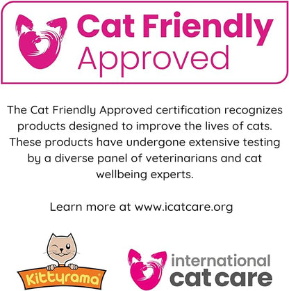 Kittyrama Cat & Kitten Collar - Cat Friendly Award Winner - Soft, Comfortable, Hypoallergenic, with Release Buckle - Seen in Vogue Magazine - Tahiti - Other Styles Available