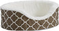MidWest Homes for Pets Orthoperdic Egg-Crate Nesting Pet Bed w/ Teflon Fabric Protector, Small Brown