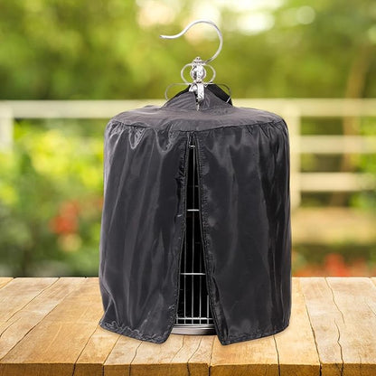 Bird Cage Cover Birdcage Cover Protector Washable Sunproof Dustproof Windproof for Lovebirds Parrot Budgies Home Use Indoor, 34cmx35cm
