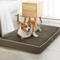 WNPETHOME Orthopedic Big Dog Beds Large Sized Dog, Waterproof Extra Large Dogs Bed with Removable Washable Cover, Multi-Needle Quilting Dogs Crate Bed