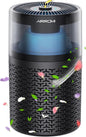 AIRROMI Pet Air Purifier for Home & Bedroom, HEPA Activated Carbon Filter, Removes Pet Dander & Odor, Allergies, Smoke, Hair, Night Light, Fragrance Sponge, Up to 658 ft², A2002 Black