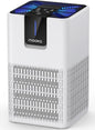 Air Purifiers for Home Large Room 1250 Ft²,MOOKA H13 HEPA Air Purifier for Pets Dust Odor Smoke,Aromatherapy Function,Air Cleaner with 15dB Quiet Sleep Mode for Bedroom Office Living Room,M05,White