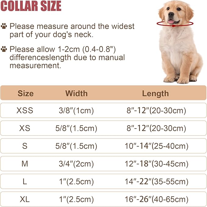 Reflective Dog Collar with Buckle Adjustable Safety Nylon Collars for Small Medium Large Dogs, Purple L