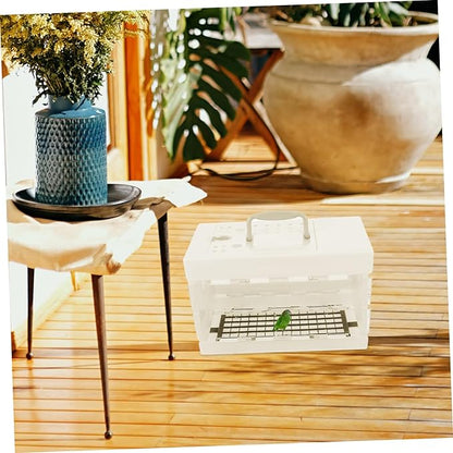 UPKOCH Portable Bird Carrier Cage for Travel Lightweight Bird Travel Carrier for Hiking Camping and Outdoor Activities
