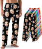 Custom Pajama Pants with Face customized PJ Pants Christmas Valentine gifts for Men Women