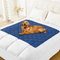 Smiry Waterproof Dog Bed Cover Blanket 40x50, Soft Reversible Pet Blanket, Washable Leakproof Cats Dogs Couch Cover for Sofa, Couch, Furniture, Navy/Navy