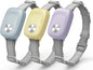 Automatic Pet Door Collar - Compatible with High Tech Pet Doors (Replaces MS-4, MS-5), Blue & Yellow & Purple, 3PK