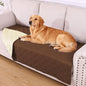 hyha Waterproof Dog Bed Blanket, Soft Pet Blankets, Waterproof Couch Cover for Dogs, Reversible Sofa Covers Washable for Furniture (40x70 Inch, Brown/Beige)